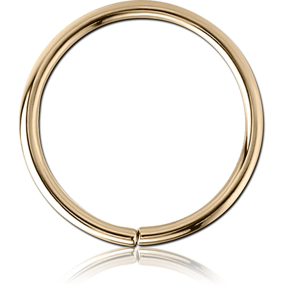 18K SOLID GOLD SEAMLESS RING
