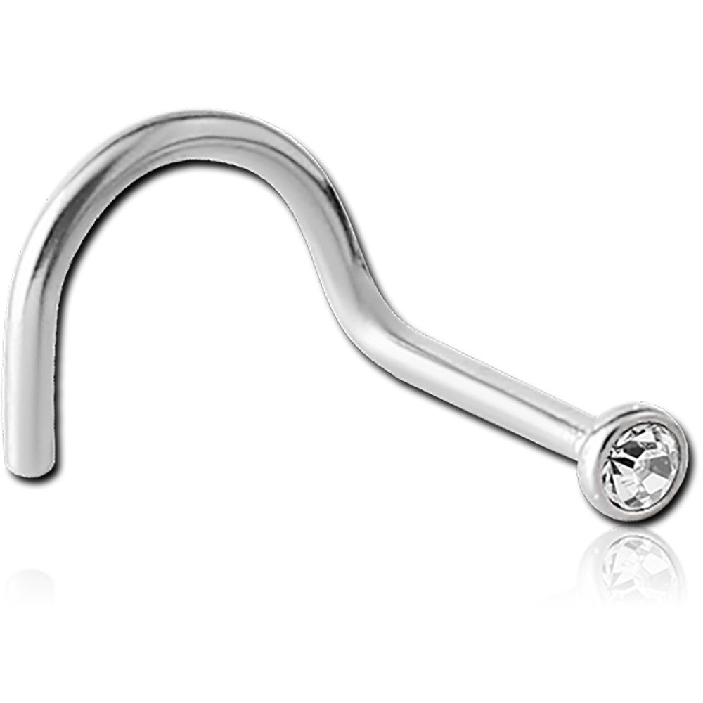 18G TITANIUM JEWELE NOSE SCREW