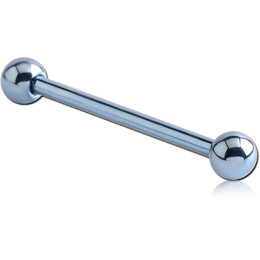 TITANIUM ANODIZED BARBELL - 5MM