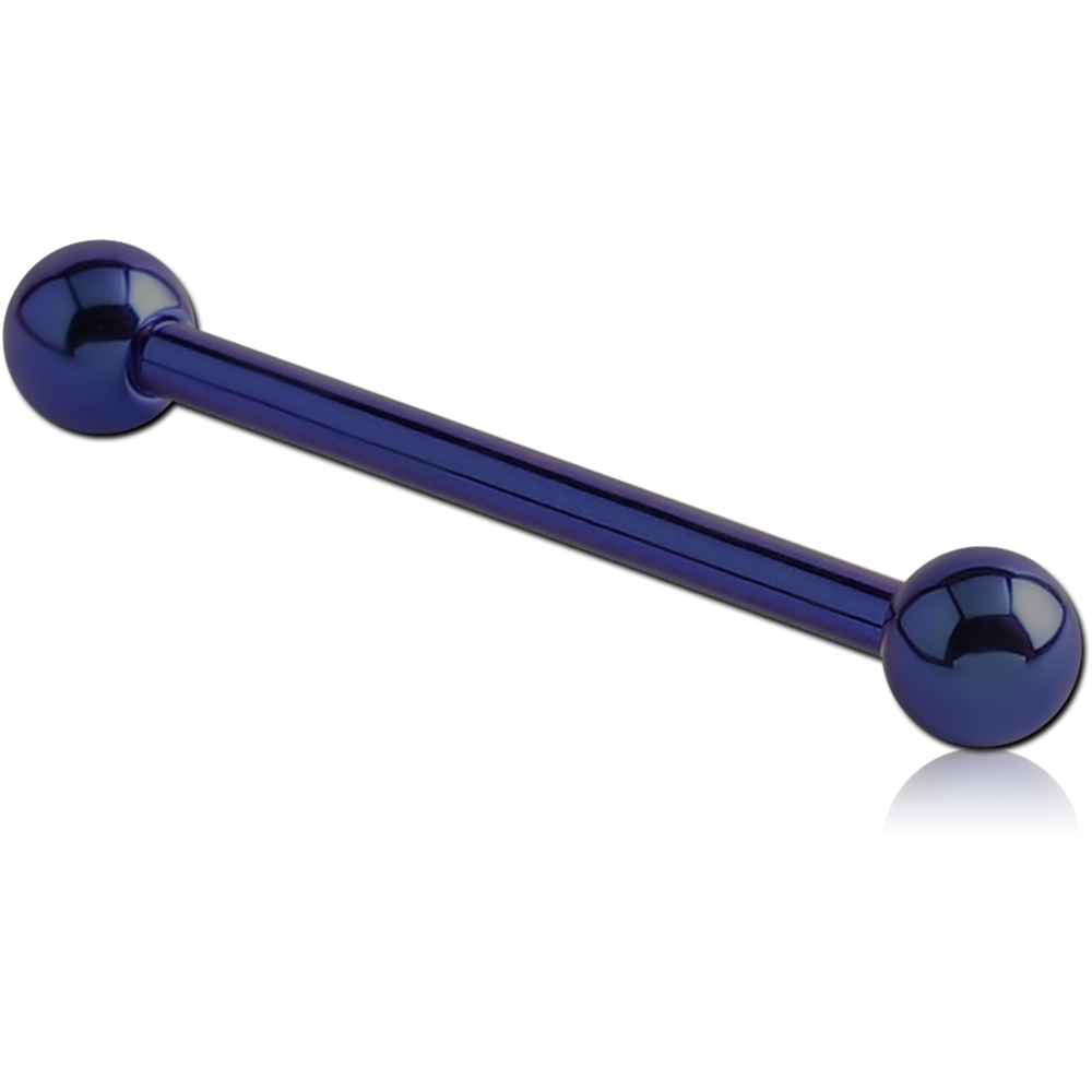 TITANIUM ANODIZED BARBELL - 5MM