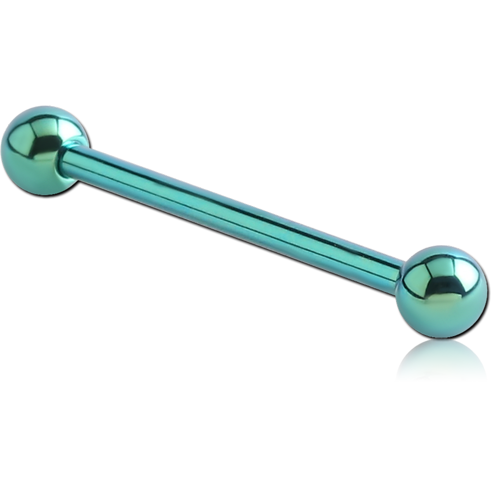 TITANIUM ANODIZED BARBELL - 5MM