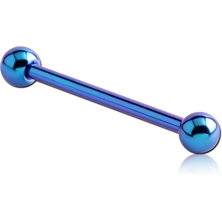 14G ANODIZED TITANIUM BARBELL