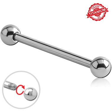 TITANIUM INDUSTRIAL BARBELL