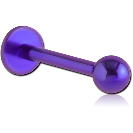 TITANIUM ANODIZED LABRET