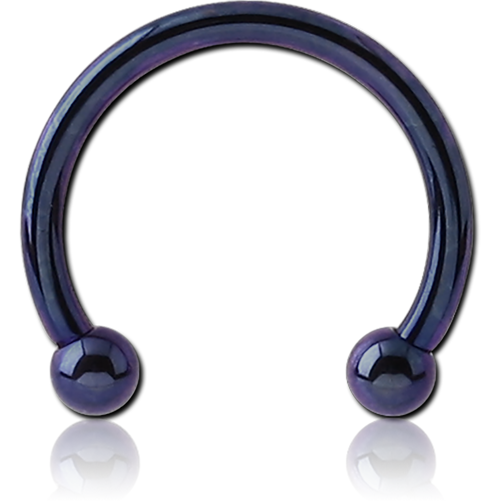 16G ANODIZED TITANIUM CIRCULAR BARBELL